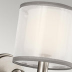 KL-LACEY1-AP Lacey 1 Light Wall Light Antique Pewter