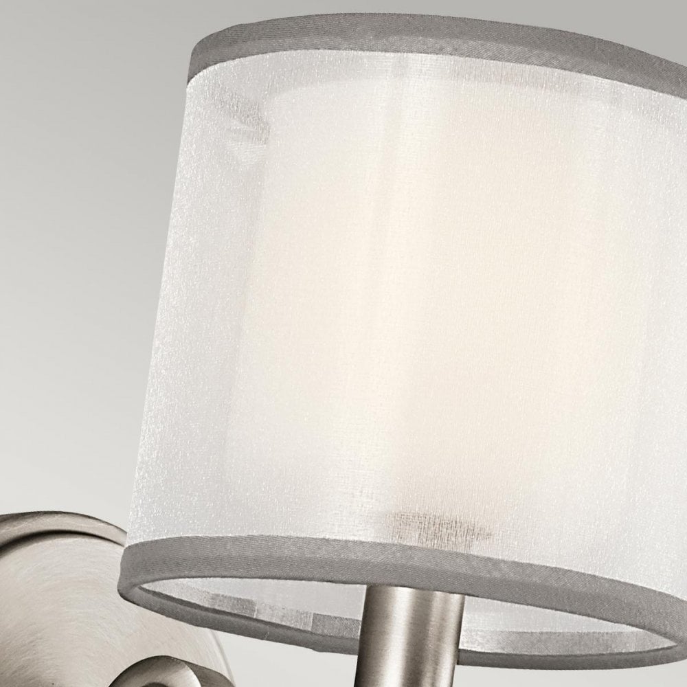 KL-LACEY1-AP Lacey 1 Light Wall Light Antique Pewter