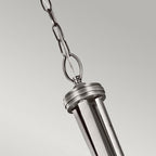 KL-LACEY-P-L-AP Lacey 4 Light Large Pendant Antique Pewter