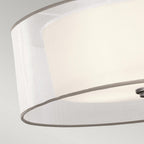 KL-LACEY-P-L-AP Lacey 4 Light Large Pendant Antique Pewter