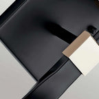 KL-MARETTE1-BK Marette 1 Light Wall Light Black and Nickel