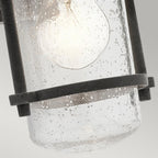 KL-RIVERWOOD2-S Riverwood Small Wall Lantern Weathered Zinc
