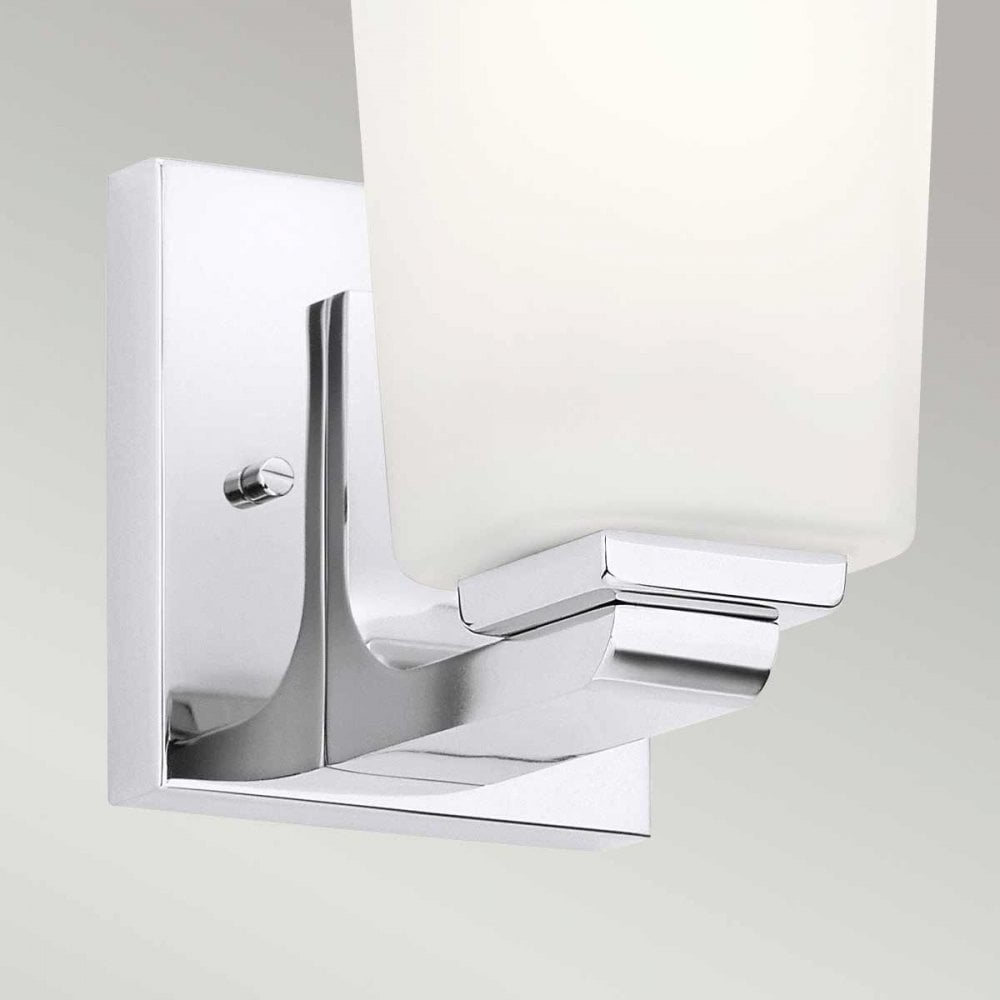 KL-ROEHM1-PC Roehm 1 Light Wall Light Polished Chrome