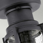 KL-SURI-F Suri 1 Light Porch/Pedestal Lantern Textured Black