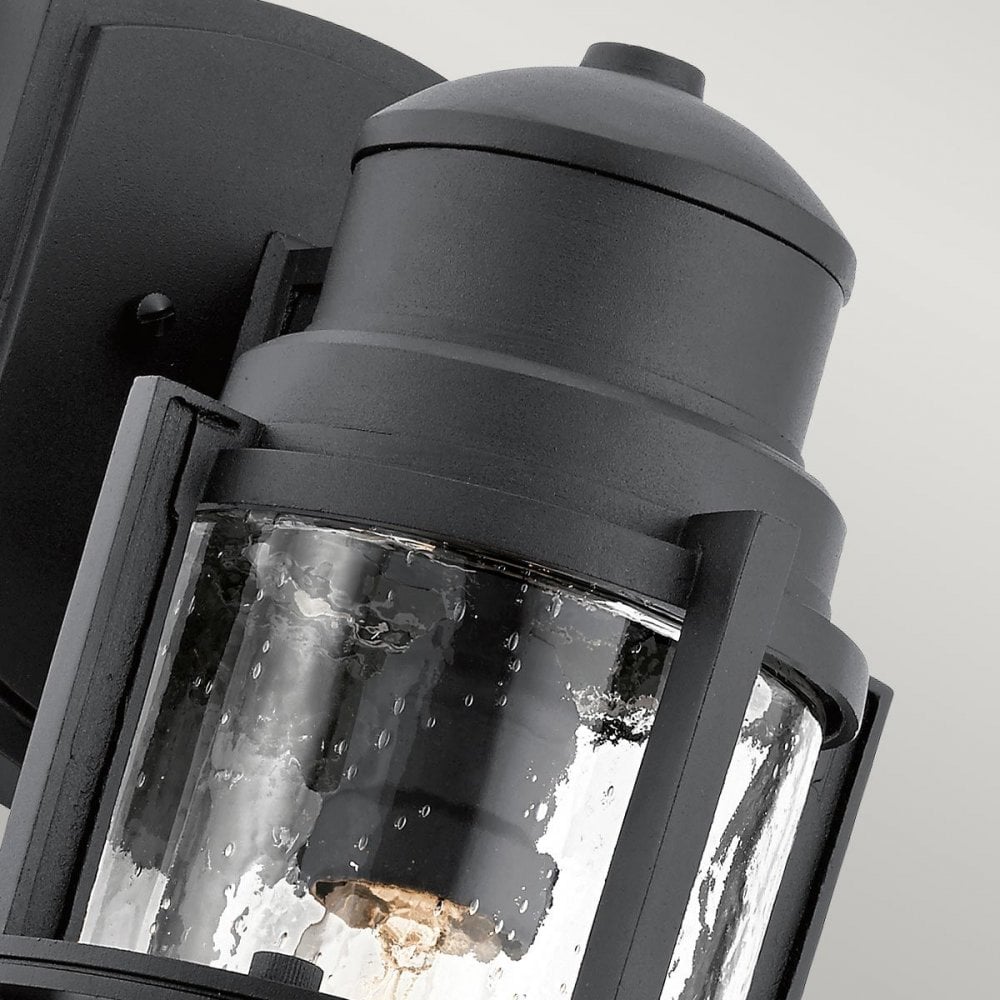 KL-SURI-M Suri 1 Light Wall Lantern Textured Black