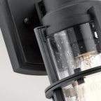 KL-SURI-S Suri 1 Light Wall Lantern Textured Black