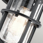 KL-SURI-S Suri 1 Light Wall Lantern Textured Black