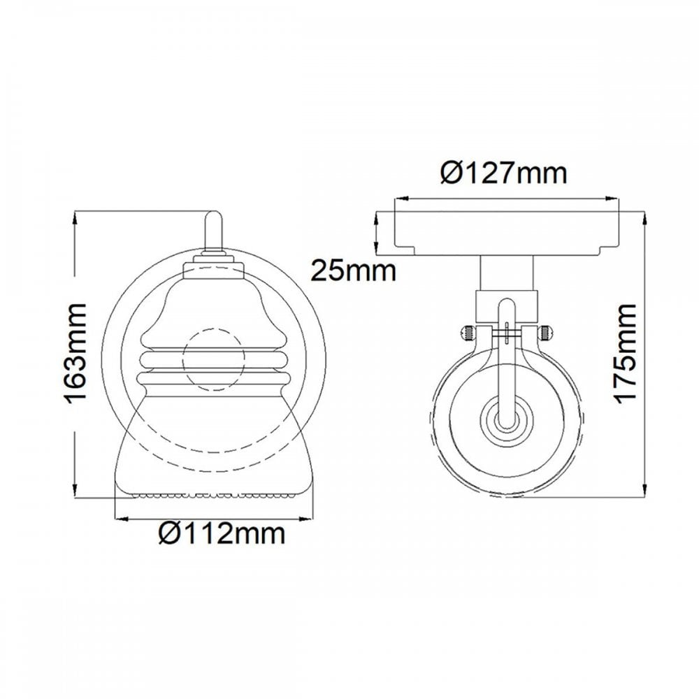 KL-TALLAND1-PC-BATH Talland 1 Light Wall Light Polished Chrome