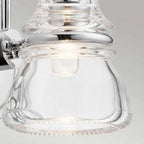 KL-TALLAND1-PC-BATH Talland 1 Light Wall Light Polished Chrome