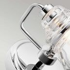 KL-TALLAND1-PC-BATH Talland 1 Light Wall Light Polished Chrome