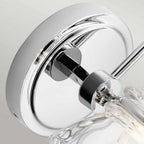 KL-TALLAND1-PC-BATH Talland 1 Light Wall Light Polished Chrome