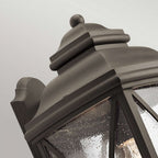 KL-TANGIER2-L Tangier 1 Light Large Wall Lantern Olde Bronze
