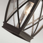 KL-TANGIER2-L Tangier 1 Light Large Wall Lantern Olde Bronze