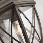 KL-TANGIER2-L Tangier 1 Light Large Wall Lantern Olde Bronze