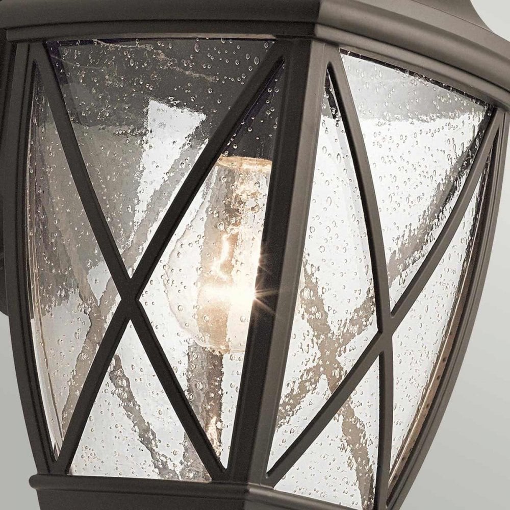 KL-TANGIER2-M Tangier 1 Light Medium Wall Lantern Olde Bronze