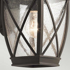 KL-TANGIER2-M Tangier 1 Light Medium Wall Lantern Olde Bronze