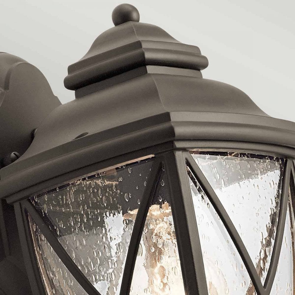 KL-TANGIER2-S Tangier 1 Light Small Wall Lantern Olde Bronze