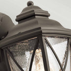 KL-TANGIER2-S Tangier 1 Light Small Wall Lantern Olde Bronze