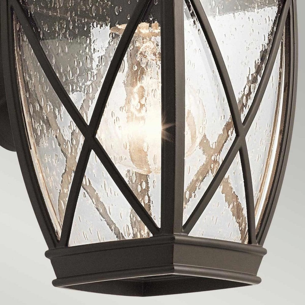 KL-TANGIER2-S Tangier 1 Light Small Wall Lantern Olde Bronze