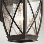 KL-TANGIER2-S Tangier 1 Light Small Wall Lantern Olde Bronze