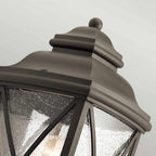 KL-TANGIER3-M Tangier 1 Light Medium 7.5" Pedestal Olde Bronze