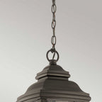 KL-TANGIER8-M Tangier 1 Light Medium 7.5" Chain Lantern Olde Bronze