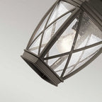 KL-TANGIER8-M Tangier 1 Light Medium 7.5" Chain Lantern Olde Bronze