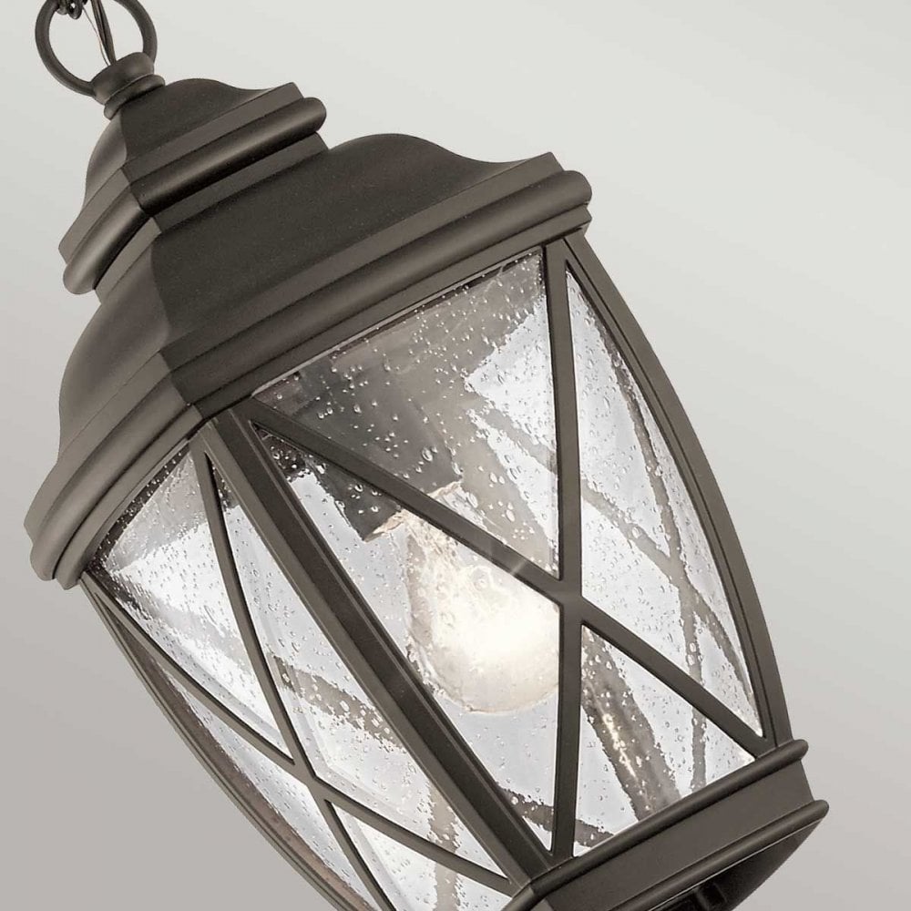 KL-TANGIER8-M Tangier 1 Light Medium 7.5" Chain Lantern Olde Bronze