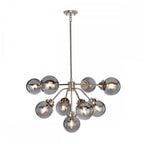 KULA9 Kula 9 Light Chandelier Polished Nickel