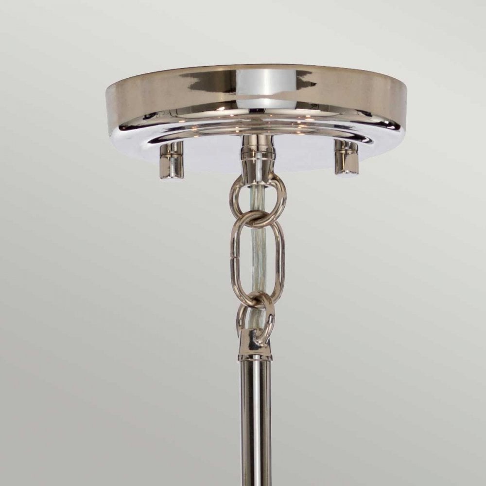 KULA9 Kula 9 Light Chandelier Polished Nickel