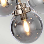 KULA9 Kula 9 Light Chandelier Polished Nickel