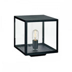 LOFOTEN3-BLK Lofoten 1 Light Pedestal Black