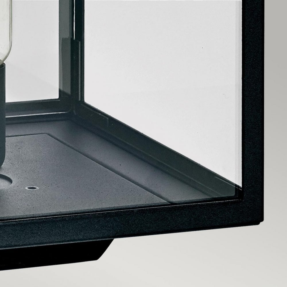 LOFOTEN3-BLK Lofoten 1 Light Pedestal Black