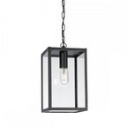 LOFOTEN8-BLK Lofoten 1 Light Chain Lantern Black