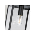 LOFOTEN8-BLK Lofoten 1 Light Chain Lantern Black