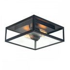 LOFOTEN-F2-BLK Lofoten 2 Light Flush - Flat Black