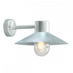 LUND-GAL-C Lund 1 Light Wall Lantern - Galvanised