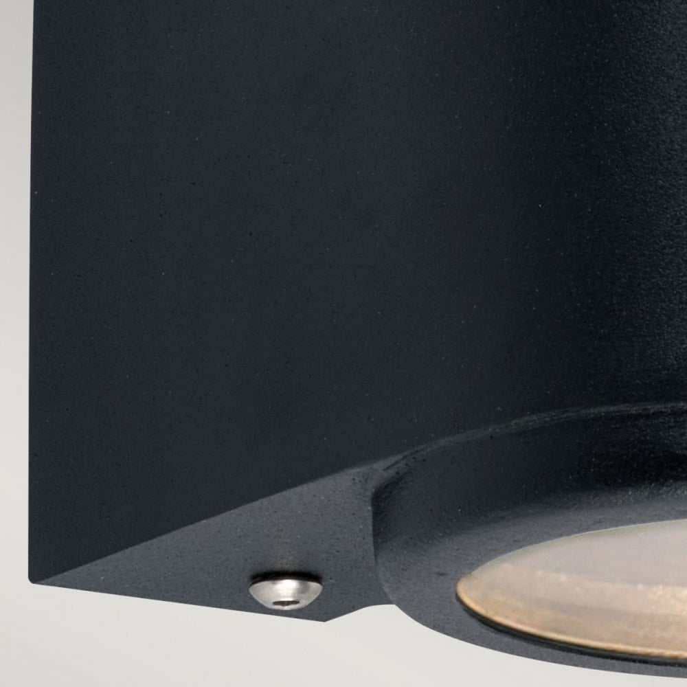 MANDAL-UD-BLK Mandal 2 Light Up/Down Wall Light Black