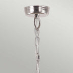 MANSION-HOUSE8-PN Mansion House 3 Light Chain Lantern Polished Nickel