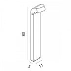 MOLDE-GRA Molde LED Bollard Graphite