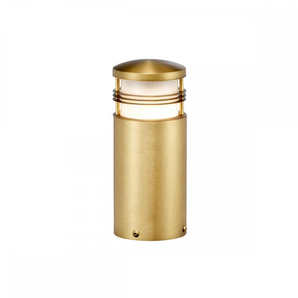 NEWBRIGHTON-MB-BRASS Newbrighton 1 Light Mini Bollard Brushed Brass