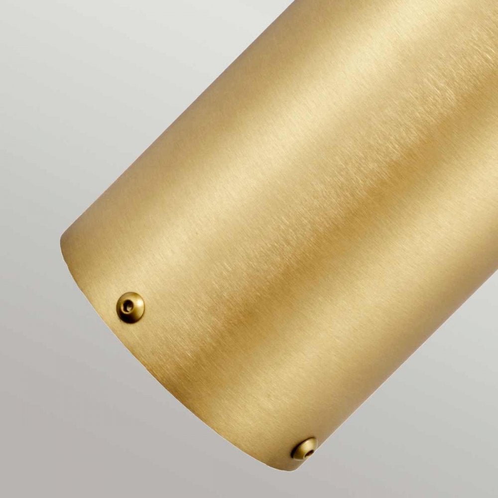 NEWBRIGHTON-MB-BRASS Newbrighton 1 Light Mini Bollard Brushed Brass