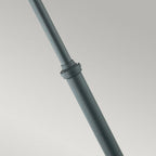 OS6-BLACK-C Oslo 2 Light Lamp Post - Black