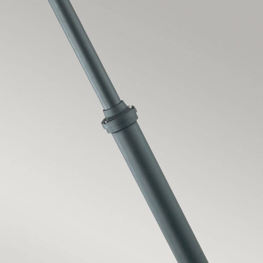 OS6-BLACK-C Oslo 2 Light Lamp Post - Black