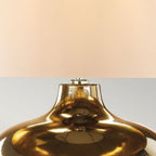 OTTOMAN-TL-IV Ottoman 1 Light Table Lamp - Ivory shade Bronze Metalic, Ivory Shade