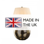 OTTOMAN-TL-IV Ottoman 1 Light Table Lamp - Ivory shade Bronze Metalic, Ivory Shade