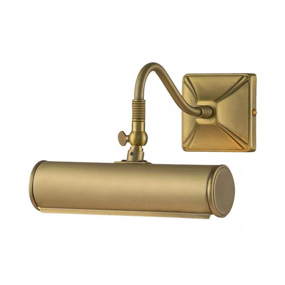 PL1-10-BB Picture Light 1 Light Small Brushed Brass