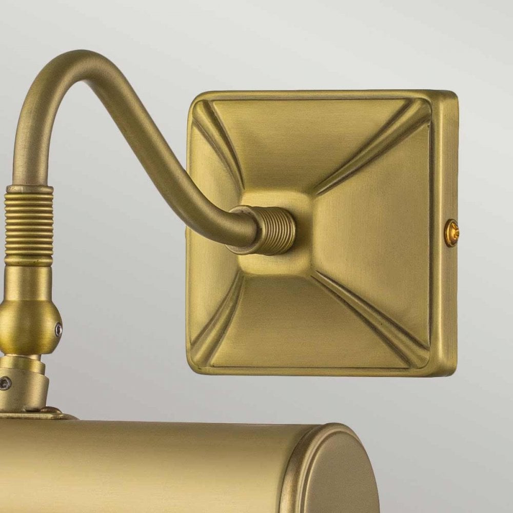 PL1-10-BB Picture Light 1 Light Small Brushed Brass
