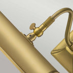 PL1-10-BB Picture Light 1 Light Small Brushed Brass