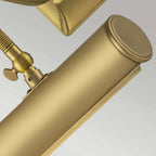PL1-10-BB Picture Light 1 Light Small Brushed Brass